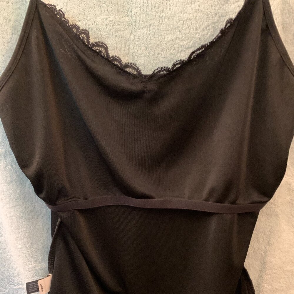THE LIMITED black satin with lace cami, size small (S) - Picture 5 of 6